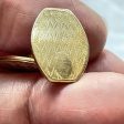 Vintage Art Deco Edwardian Style Gold Tone Etched Cufflinks Online Hot Sale