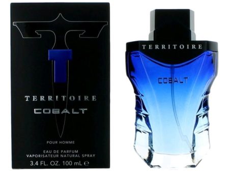 Territoire Cobalt By Yzy, 3.4 Oz Eau De Parfum Spray For Men Online Sale