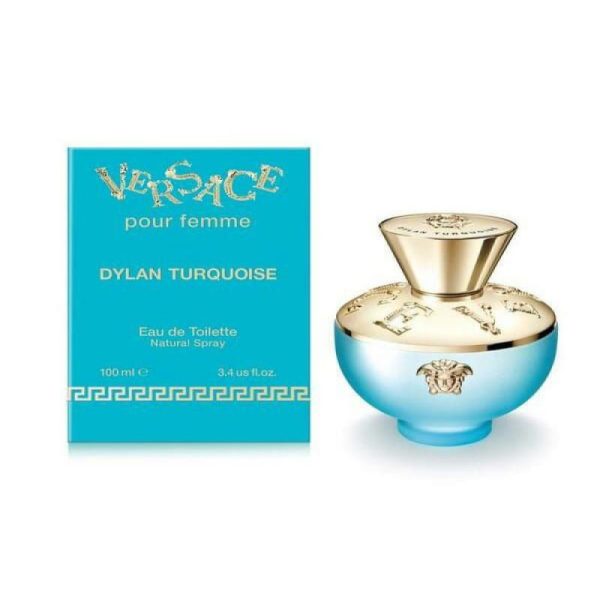 Versace Dylan Turquoise Pour Femme EDT Spray For Women 100ML - 8011003858552 Discount