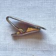 Vintage MCM Filigree Silver Tone Tie Clip 1  L Supply