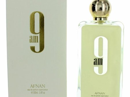 9 Am By Afnan, 3.4 Oz Eau De Parfum Spray For Men Hot on Sale