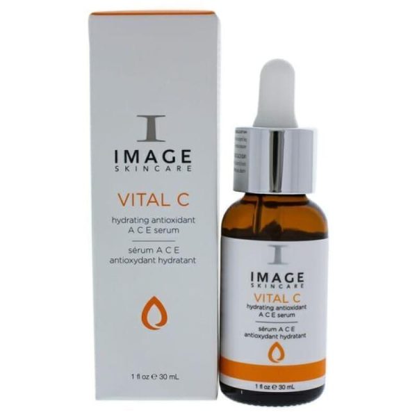 Vital C Hydrating Antioxydant Ace Serum by Image for Unisex - 1 oz Serum on Sale