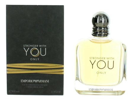 Stronger With You Only By Emporio Armani, 3.4 Oz Eau De Toilette Spray For Men Online Hot Sale