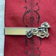 Vintage MCM Tie Clip, Trotter Harness Racing Horse Tie Bar Clip by Swank Discount