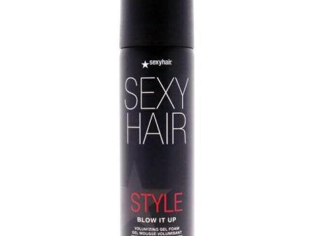 Style Sexy Hair Blow It Up Volumizing Gel Foam by Sexy Hair for Unisex - 5 oz Gel Sale