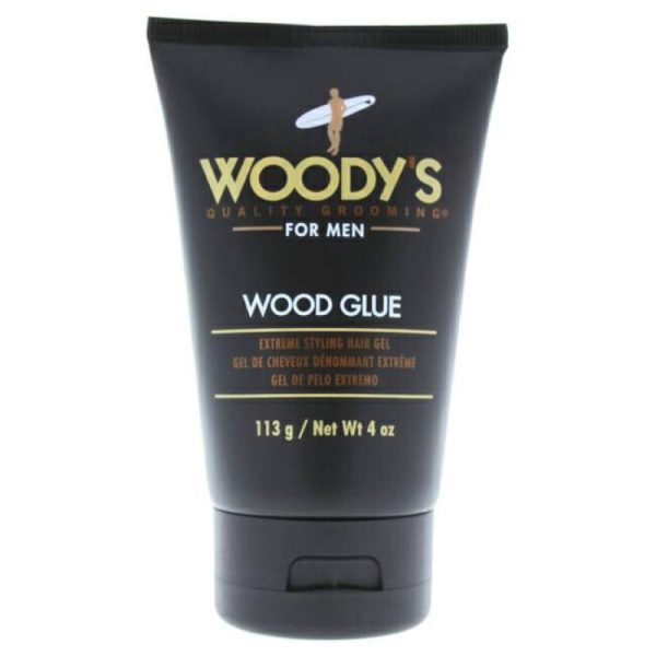 Wood Glue Extreme Styling Gel by Woodys for Men - 4 oz Gel Online now