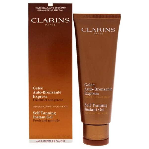 Self Tanning Instant Gel by Clarins for Unisex - 4.5 oz Bronzer Online Sale