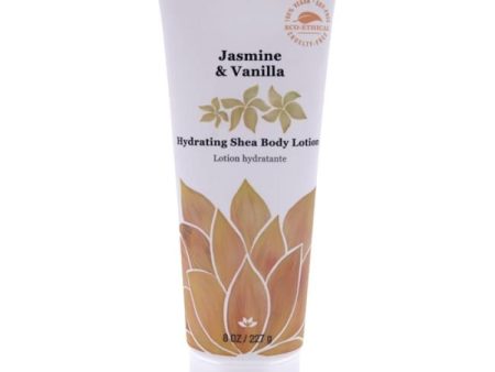 Hydrating Shea Body Lotion - Jasmin and Vanilla by Derma-E for Unisex - 8 oz Body Lotion For Cheap