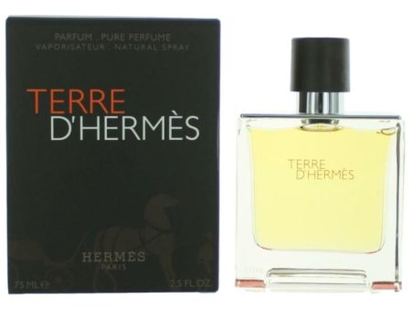 Terre D Hermes By Hermes, 2.5 Oz Pure Parfum Spray For Men Cheap