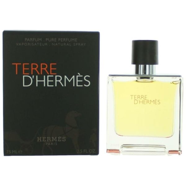 Terre D Hermes By Hermes, 2.5 Oz Pure Parfum Spray For Men Cheap