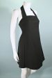 Vintage Claude Montana Black Mini Halter Dress,  Montana  Made in Italy XS XXS Online Sale