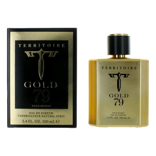 Territoire Gold 79 By Yzy, 3.4 Oz Eau De Parfum Spray For Men Online now