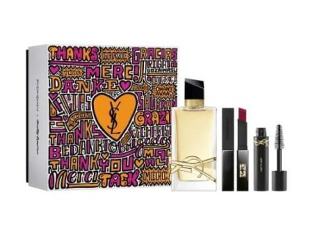 YSL LIBRE 3 PCS SET FOR WOMEN: 3 OZ EAU DE PARFUM + 0.07 LIPSTICK + 0.06 MASCARA Online