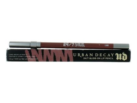 Urban Decay 24 7 Glide On Lip Pencil By Urban Decay, .04 Oz Longwear Lip Pencil - Liar Fashion