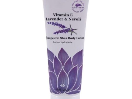 Vitamin E Therapeutic Shea Body Lotion - Lavender-Neroli by Derma-E for Unisex - 8 oz Body Lotion For Sale