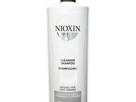 System 1 Cleanser Shampoo by Nioxin for Unisex - 33.8 oz Shampoo Online Sale