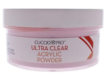 Ultra Clear Acrylic Powder - Extreme Pink by Cuccio Pro for Women - 12.75 oz Acrylic Powder Online now