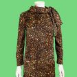 Vintage 60s Leopard Print Dress, 1960s Slinky Shift Dress Fashion