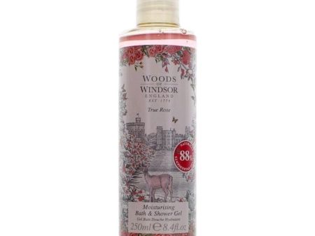 Woods Of Windsor True Rose By Woods Of Windsor, 8.4 Oz Moisturising Bath & Showe Gel For Women Unboxed Online Hot Sale