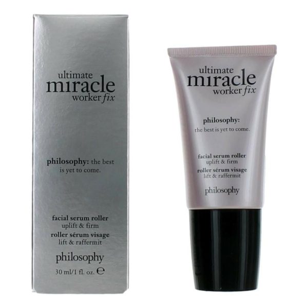 Ultimate Miracle Worker Fix By Philosophy, 1 Oz Facial Serum Roller For Unisex on Sale