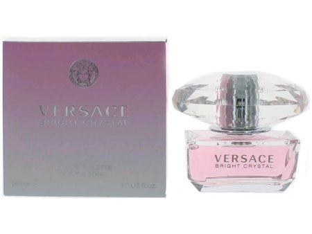 Versace Bright Crystal By Versace, 1.7 Oz Eau De Toilette Spray For Women For Cheap