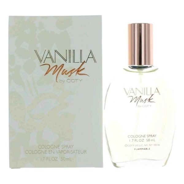 Vanilla Musk By Coty, 1.7 Oz Cologne Spray For Women Online Sale