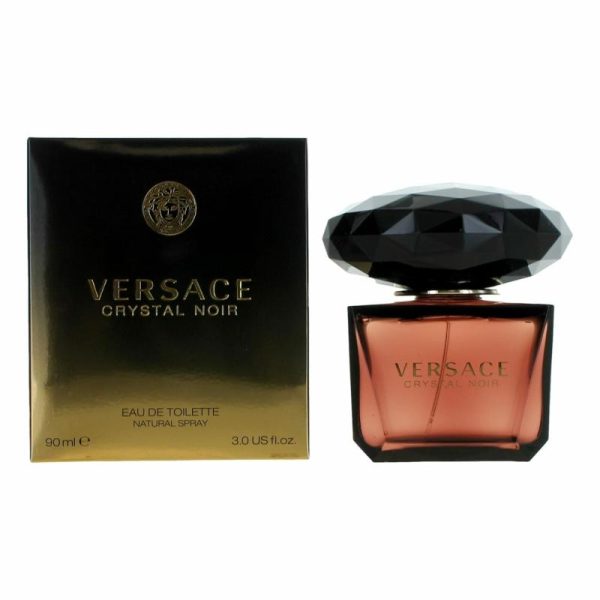 Versace Crystal Noir By Versace, 3 Oz Eau De Toilette Spray For Women Online Sale