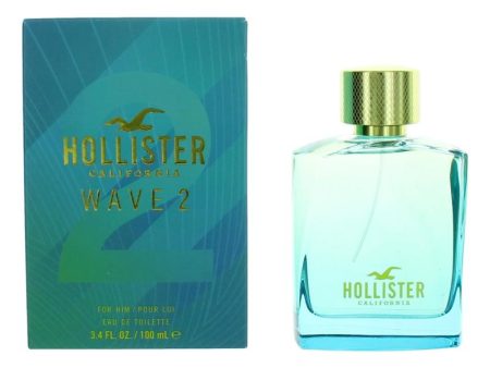 Wave 2 By Hollister, 3.4 Oz Eau De Toilette Spray For Men Online Hot Sale