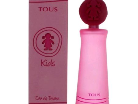 Tous Kids Girl By Tous, 3.4 Oz Eau De Toilette Spray For Girls on Sale