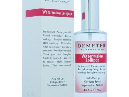 Watermelon Lollipop by Demeter for Women - 4 oz Cologne Spray Fashion