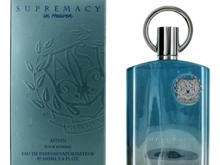 Supremacy In Heaven By Afnan, 3.4 Oz Eau De Parfum Spray For Men Online now