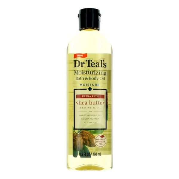 Ultra Rich Shea Butter & Essential Oil By Dr. Teal S, 8.8 Oz Moisturizing Bath & Body Oil Discount