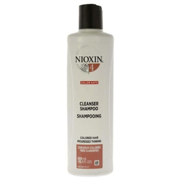 System 4 Cleanser Shampoo by Nioxin for Unisex - 10.1 oz Shampoo Hot on Sale