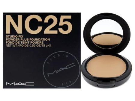 Studio Fix Powder Plus Foundation - NC25 by MAC for Women - 0.52 oz Foundation Online Sale