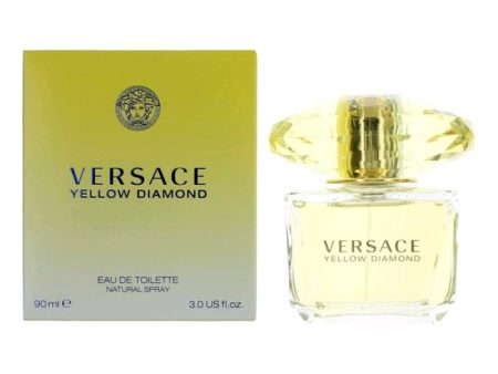 Versace Yellow Diamond By Versace, 3 Oz Eau De Toilette Spray For Women Cheap