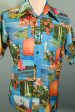 Vintage 70s Photo Image Hawaiian Shirt, Studio One by Campus M Hot on Sale