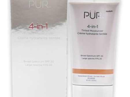 4-In-1 Tinted Moisturizer SPF 20 - Medium by Pur Cosmetics for Women - 1.7 oz Makeup Hot on Sale