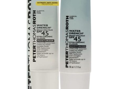 Water Drench Cloud Cream Moisturizer SPF 45 by Peter Thomas Roth for Unisex - 1.7 oz Cream For Discount