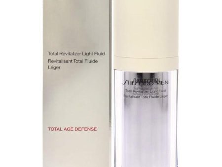 Total Revitalizer Light Fluid by Shiseido for Men - 2.3 oz Serum For Cheap