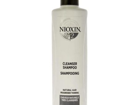 System 2 Cleanser Shampoo by Nioxin for Unisex - 10.1 oz Shampoo Supply