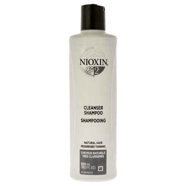 System 2 Cleanser Shampoo by Nioxin for Unisex - 10.1 oz Shampoo Supply