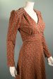 Vintage 60s 70s Hippie Indian Paisley Print Dress S Hot on Sale