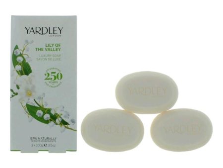 Yardley Lily Of The Valley By Yardley Of London, 3 X 3.5 Oz Luxury Soap For Women Online Sale