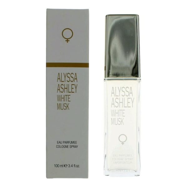 White Musk By Alyssa Ashley, 3.4 Oz Eau Parfumee Cologne Spray For Women Hot on Sale