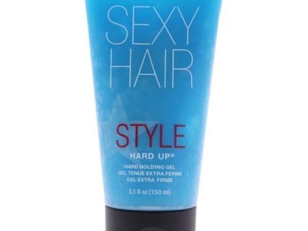 Style Sexy Hair Hard Up Hard Holding Gel by Sexy Hair for Unisex - 5.1 oz Gel Online Sale