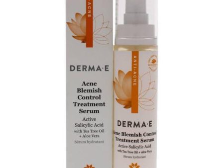 Acne Blemish Control Treatment Serum by Derma-E for Unisex - 2 oz Treatment Supply