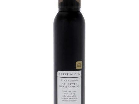 Style Reviving Brunette Dry Shampoo by Kristin Ess for Unisex - 4.3 oz Dry Shampoo Online Hot Sale