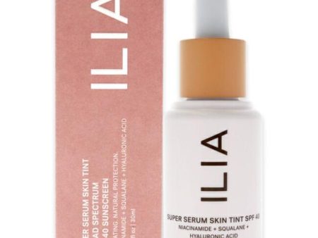 Super Serum Skin Tint Foundation SPF 40 - ST6 Ora by ILIA Beauty for Women - 1 oz Foundation Hot on Sale