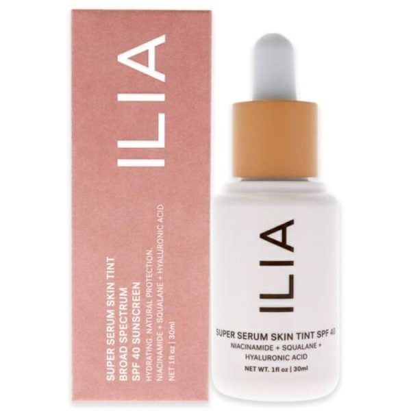 Super Serum Skin Tint Foundation SPF 40 - ST6 Ora by ILIA Beauty for Women - 1 oz Foundation Hot on Sale