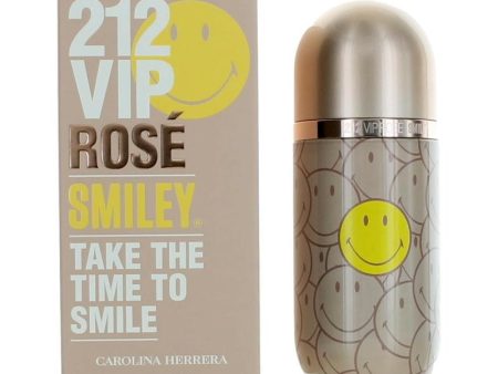 212 Vip Rose Smiley By Carolina Herrera, 2.7 Oz Eau De Parfum Spray For Women For Sale